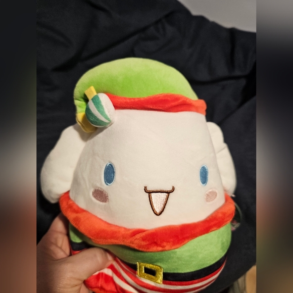 Squishmallow Kellytoy Plush Sanrio Hello Kitty & Friends 8" Cinnamoroll Elf NWT - Picture 8 of 8